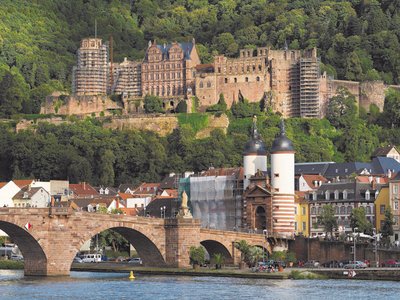 Heidelberg und Schloß Heidelberg